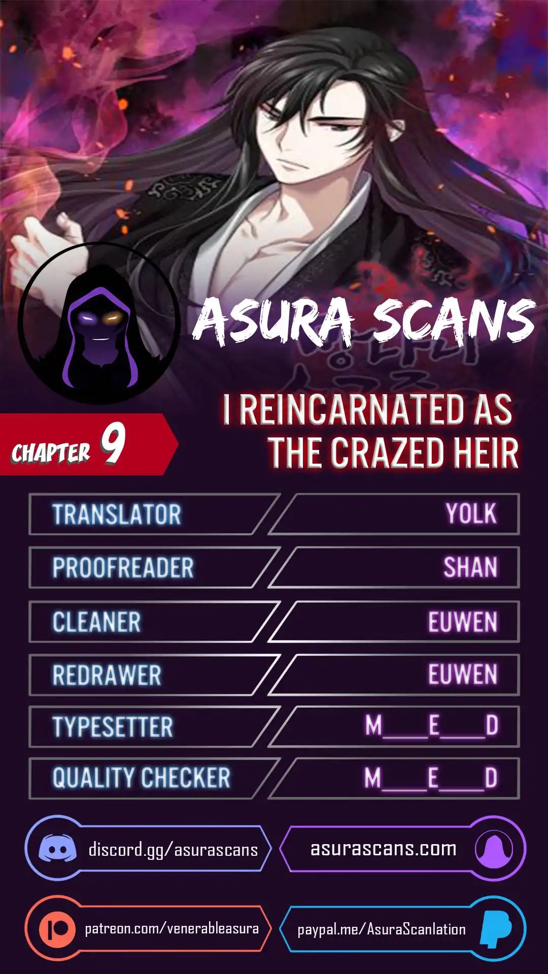 I Reincarnated As The Crazed Heir Chapter 9 1